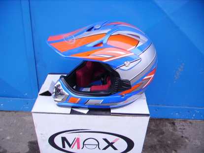 Motocrossové přilby Max - Junior
