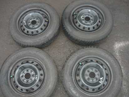 Plechové disky s pěknými letními pneu