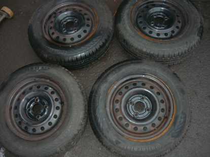Plechové disky  s pneu 13